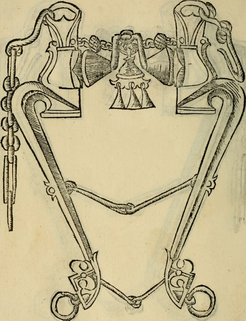 An illustration from Ordini di cavalcare, 1571, leaf 175