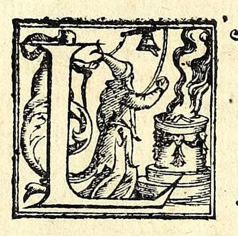 An illustration from Ordini di cavalcare, et modi di conoscere le nature de' caualli, di emendare i lor vitij, & d'ammaestrargli per l'uso della guerra, & giouamento de gli huomini : con varie figvre di morsi, secondo le bocche, & il maneggio che si vuol dar loro, 1571, leaf 16