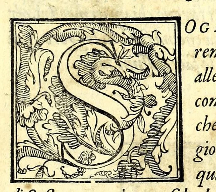 An illustration from Ordini di cavalcare, et modi di conoscere le nature de' caualli, di emendare i lor vitij, & d'ammaestrargli per l'uso della guerra, & giouamento de gli huomini : con varie figvre di morsi, secondo le bocche, & il maneggio che si vuol dar loro, 1571, leaf 7