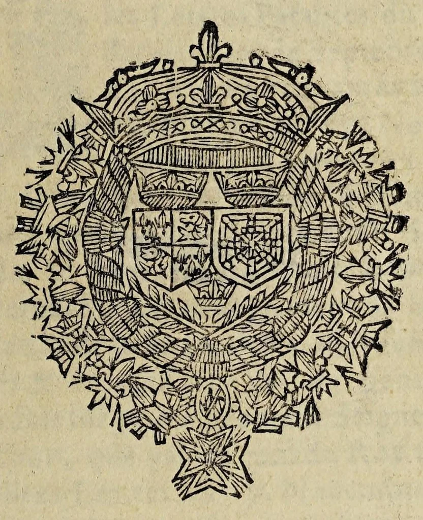 An illustration from Ordonnances de la covr, svr les articles presentez par le procureur de trois estats de ce pays de Dauphiné., 1654, leaf 1