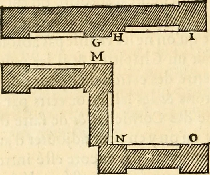 An illustration from Ordonnance des cinq especes de colonnes selon la methode des anciens, 1683, leaf 165