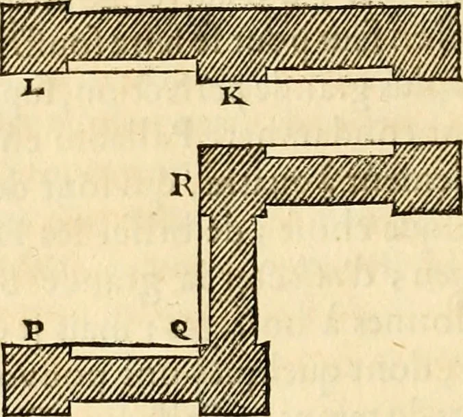 An illustration from Ordonnance des cinq especes de colonnes selon la methode des anciens, 1683, leaf 165