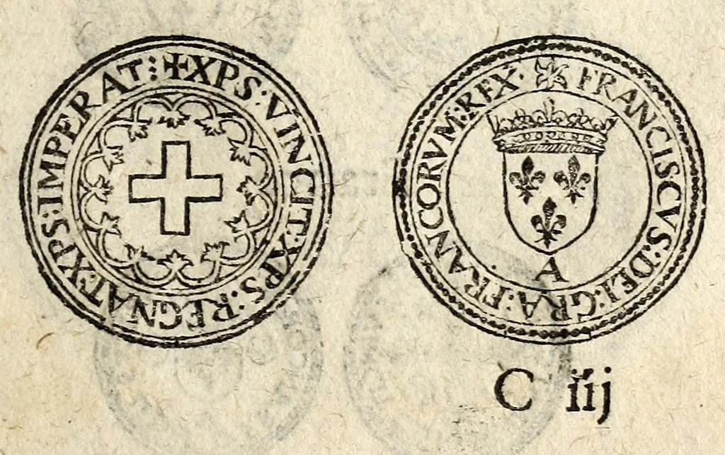 An illustration from Ordonnance du Roy, sur le faict & reglement general de ses monnoyes., 1615, leaf 21