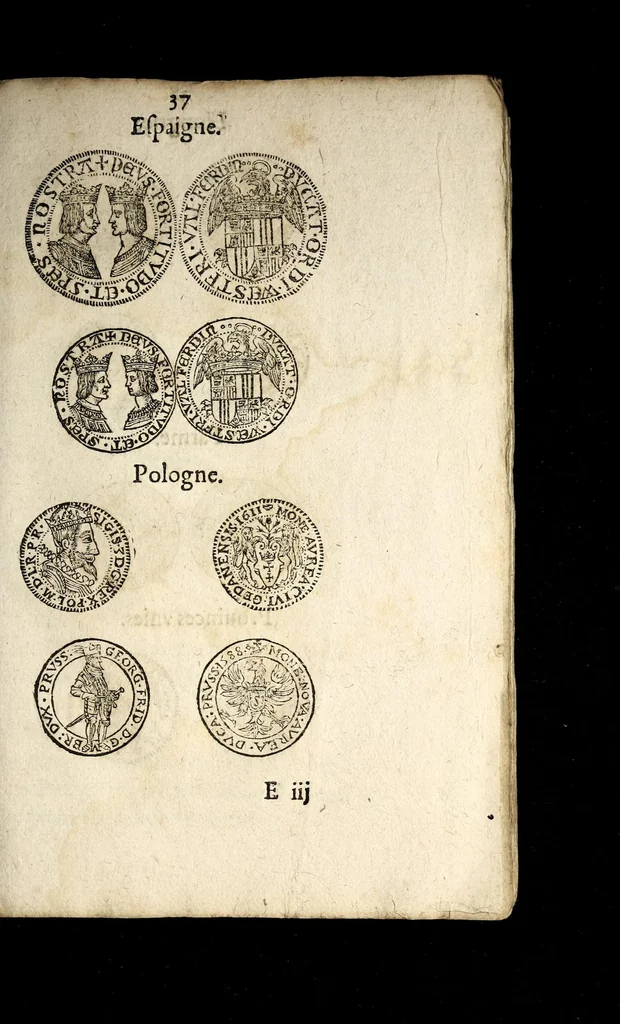 An illustration from Ordonnance du Roy, sur le faict & reglement general de ses monnoyes., 1615, leaf 37