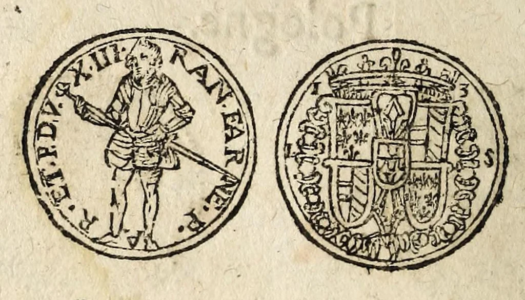 An illustration from Ordonnance du Roy, sur le faict & reglement general de ses monnoyes., 1615, leaf 38