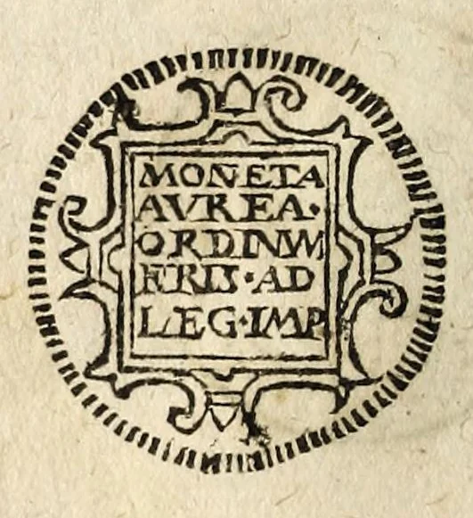 An illustration from Ordonnance du Roy, sur le faict & reglement general de ses monnoyes., 1615, leaf 38
