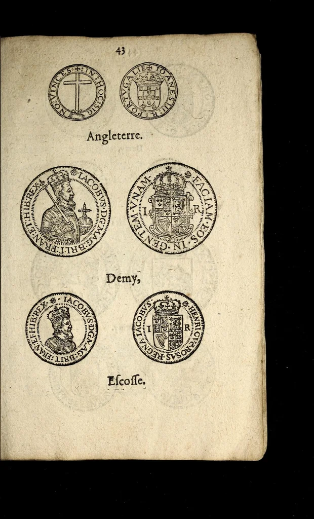 An illustration from Ordonnance du Roy, sur le faict & reglement general de ses monnoyes., 1615, leaf 43