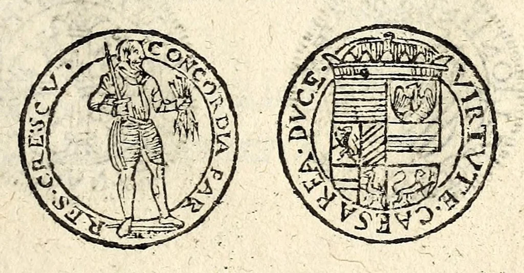 An illustration from Ordonnance du Roy, sur le faict & reglement general de ses monnoyes., 1615, leaf 53