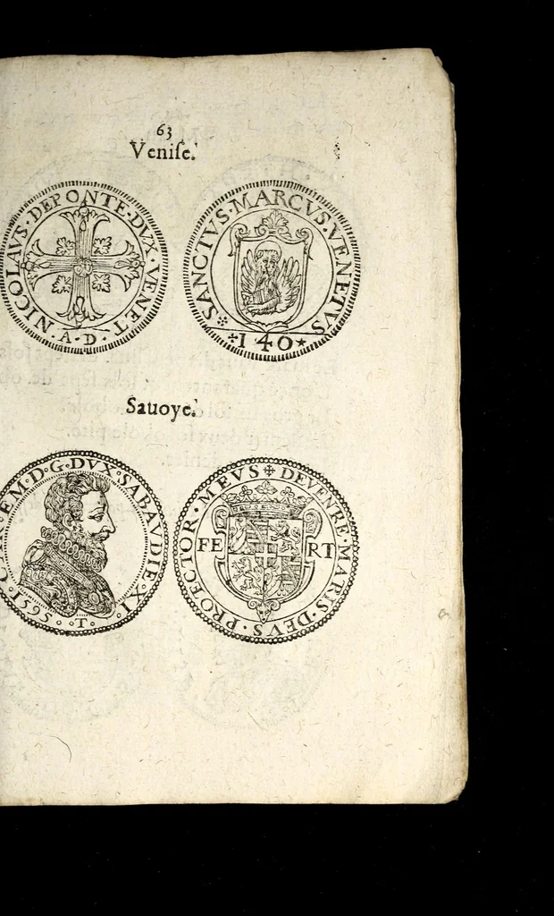 An illustration from Ordonnance du Roy, sur le faict & reglement general de ses monnoyes., 1615, leaf 63