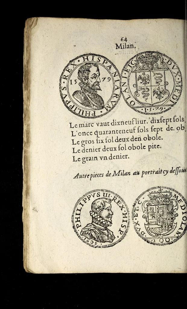An illustration from Ordonnance du Roy, sur le faict & reglement general de ses monnoyes., 1615, leaf 64