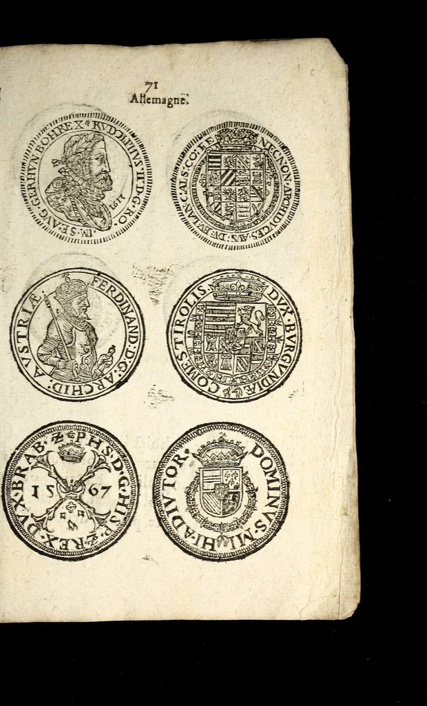 An illustration from Ordonnance du Roy, sur le faict & reglement general de ses monnoyes., 1615, leaf 71