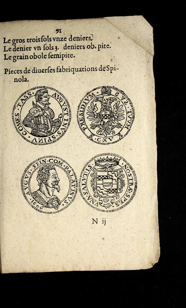 An illustration from Ordonnance du Roy, sur le faict & reglement general de ses monnoyes., 1615, leaf 91