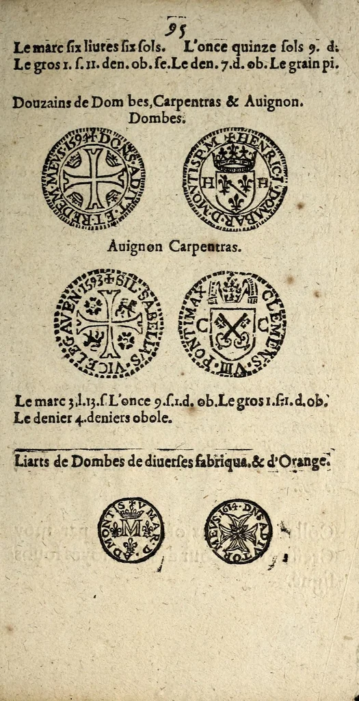 An illustration from Ordonnance du Roy, sur le faict & reglement general de ses monnoyes., 1615, leaf 95