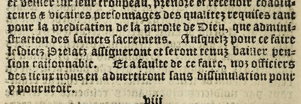 An illustration from Ordonnances dv Roy Charles neusiesme á present regnant, faictes en son conseil, sur les plainctes, doleances, & remonstrances des deputez des trois estaz, tenuz en la ville d'Orleans., 1561, leaf 6