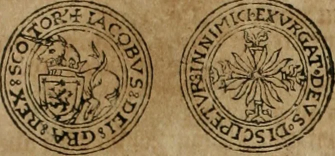 An illustration from Ordonnancie ende instructie naer de welcke voort-aen hen moeten reguleren die ghesworen wisselaers ofte collecteurs vande goude ende silvere penningen, wesende verboden, gheschroyt, te licht oft te seer versleten, ende oversulex verclaert ende ghehouden voor billoen, daer toe geoommitteert om de selve te leveren inde munten van Sijne Majesteyt, ende al daer bekeert te worden in penninghen van hunnen slaghe, 1633, leaf 108