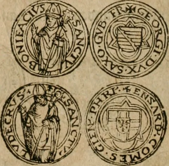 An illustration from Ordonnancie ende instructie naer de welcke voort-aen hen moeten reguleren die ghesworen wisselaers ofte collecteurs vande goude ende silvere penningen, wesende verboden, gheschroyt, te licht oft te seer versleten, ende oversulex verclaert ende ghehouden voor billoen, daer toe geoommitteert om de selve te leveren inde munten van Sijne Majesteyt, ende al daer bekeert te worden in penninghen van hunnen slaghe, 1633, leaf 145