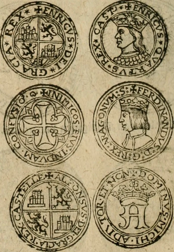 An illustration from Ordonnancie ende instructie naer de welcke voort-aen hen moeten reguleren die ghesworen wisselaers ofte collecteurs vande goude ende silvere penningen, wesende verboden, gheschroyt, te licht oft te seer versleten, ende oversulex verclaert ende ghehouden voor billoen, daer toe geoommitteert om de selve te leveren inde munten van Sijne Majesteyt, ende al daer bekeert te worden in penninghen van hunnen slaghe, 1633, leaf 151