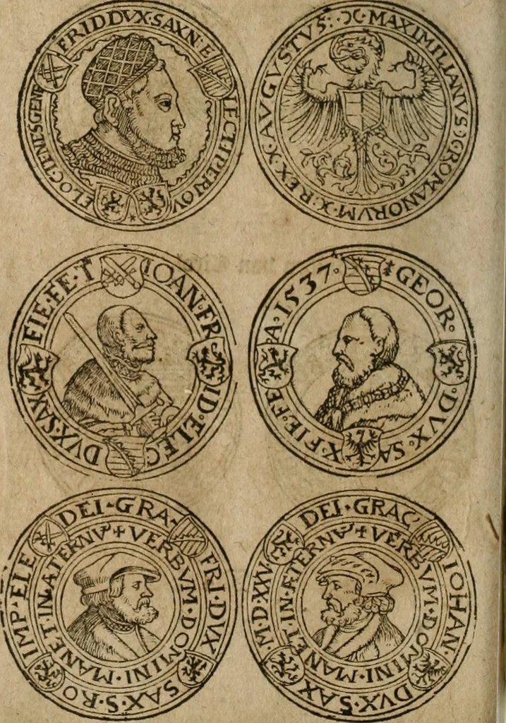 An illustration from Ordonnancie ende instructie naer de welcke voort-aen hen moeten reguleren die ghesworen wisselaers ofte collecteurs vande goude ende silvere penningen, wesende verboden, gheschroyt, te licht oft te seer versleten, ende oversulex verclaert ende ghehouden voor billoen, daer toe geoommitteert om de selve te leveren inde munten van Sijne Majesteyt, ende al daer bekeert te worden in penninghen van hunnen slaghe, 1633, leaf 155