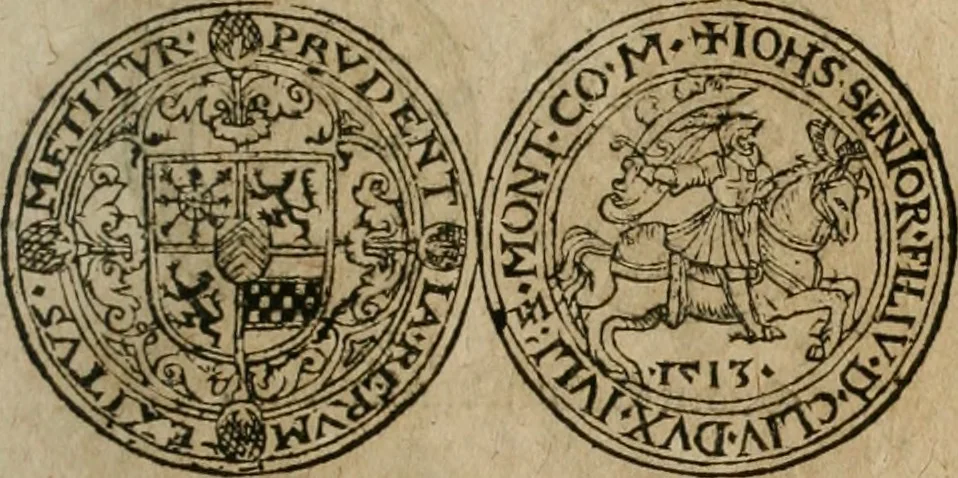 An illustration from Ordonnancie ende instructie naer de welcke voort-aen hen moeten reguleren die ghesworen wisselaers ofte collecteurs vande goude ende silvere penningen, wesende verboden, gheschroyt, te licht oft te seer versleten, ende oversulex verclaert ende ghehouden voor billoen, daer toe geoommitteert om de selve te leveren inde munten van Sijne Majesteyt, ende al daer bekeert te worden in penninghen van hunnen slaghe, 1633, leaf 158