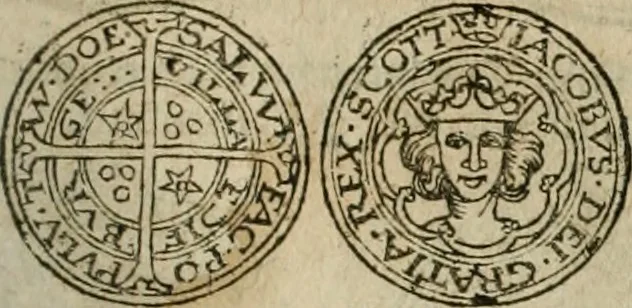 An illustration from Ordonnancie ende instructie naer de welcke voort-aen hen moeten reguleren die ghesworen wisselaers ofte collecteurs vande goude ende silvere penningen, wesende verboden, gheschroyt, te licht oft te seer versleten, ende oversulex verclaert ende ghehouden voor billoen, daer toe geoommitteert om de selve te leveren inde munten van Sijne Majesteyt, ende al daer bekeert te worden in penninghen van hunnen slaghe, 1633, leaf 168