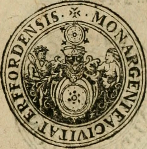 An illustration from Ordonnancie ende instructie naer de welcke voort-aen hen moeten reguleren die ghesworen wisselaers ofte collecteurs vande goude ende silvere penningen, wesende verboden, gheschroyt, te licht oft te seer versleten, ende oversulex verclaert ende ghehouden voor billoen, daer toe geoommitteert om de selve te leveren inde munten van Sijne Majesteyt, ende al daer bekeert te worden in penninghen van hunnen slaghe, 1633, leaf 179