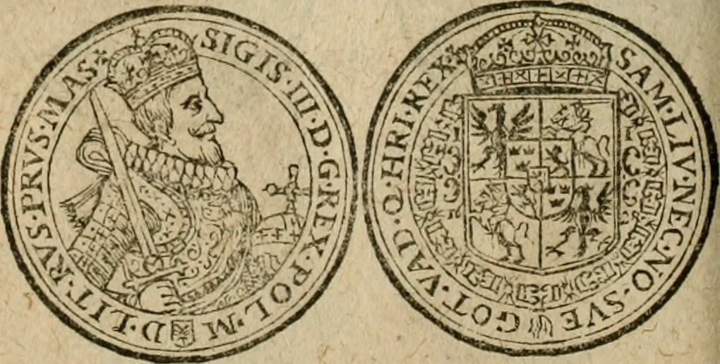 An illustration from Ordonnancie ende instructie naer de welcke voort-aen hen moeten reguleren die ghesworen wisselaers ofte collecteurs vande goude ende silvere penningen, wesende verboden, gheschroyt, te licht oft te seer versleten, ende oversulex verclaert ende ghehouden voor billoen, daer toe geoommitteert om de selve te leveren inde munten van Sijne Majesteyt, ende al daer bekeert te worden in penninghen van hunnen slaghe, 1633, leaf 193