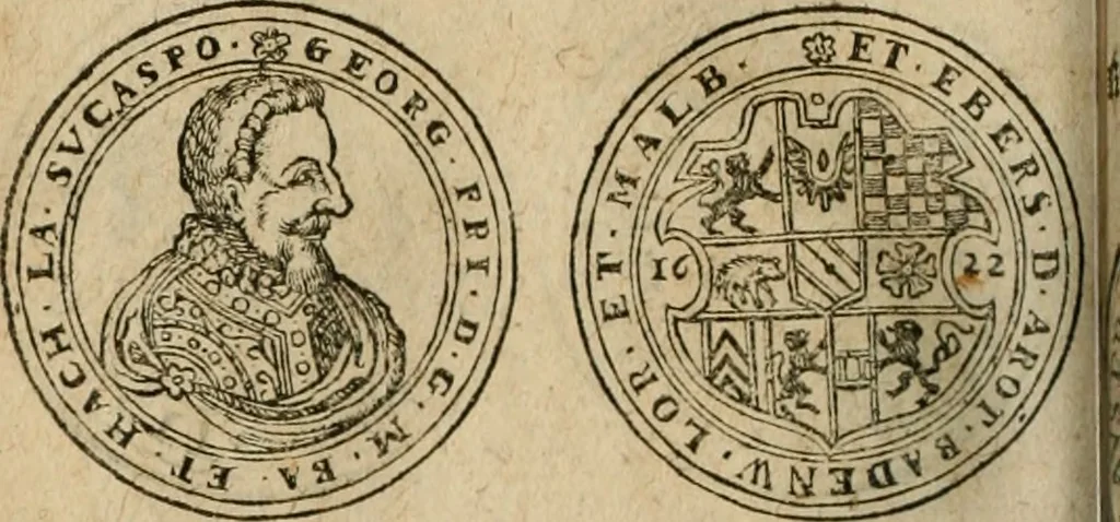 An illustration from Ordonnancie ende instructie naer de welcke voort-aen hen moeten reguleren die ghesworen wisselaers ofte collecteurs vande goude ende silvere penningen, wesende verboden, gheschroyt, te licht oft te seer versleten, ende oversulex verclaert ende ghehouden voor billoen, daer toe geoommitteert om de selve te leveren inde munten van Sijne Majesteyt, ende al daer bekeert te worden in penninghen van hunnen slaghe, 1633, leaf 195