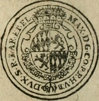 An illustration from Ordonnancie ende instructie naer de welcke voort-aen hen moeten reguleren die ghesworen wisselaers ofte collecteurs vande goude ende silvere penningen, wesende verboden, gheschroyt, te licht oft te seer versleten, ende oversulex verclaert ende ghehouden voor billoen, daer toe geoommitteert om de selve te leveren inde munten van Sijne Majesteyt, ende al daer bekeert te worden in penninghen van hunnen slaghe, 1633, leaf 195