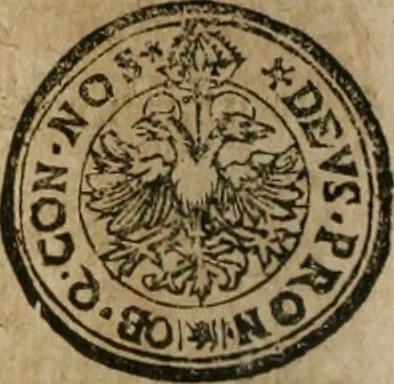 An illustration from Ordonnancie ende instructie naer de welcke voort-aen hen moeten reguleren die ghesworen wisselaers ofte collecteurs vande goude ende silvere penningen, wesende verboden, gheschroyt, te licht oft te seer versleten, ende oversulex verclaert ende ghehouden voor billoen, daer toe geoommitteert om de selve te leveren inde munten van Sijne Majesteyt, ende al daer bekeert te worden in penninghen van hunnen slaghe, 1633, leaf 215