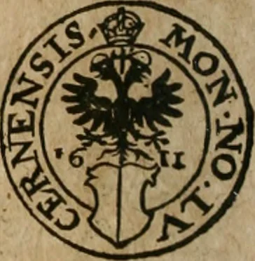 An illustration from Ordonnancie ende instructie naer de welcke voort-aen hen moeten reguleren die ghesworen wisselaers ofte collecteurs vande goude ende silvere penningen, wesende verboden, gheschroyt, te licht oft te seer versleten, ende oversulex verclaert ende ghehouden voor billoen, daer toe geoommitteert om de selve te leveren inde munten van Sijne Majesteyt, ende al daer bekeert te worden in penninghen van hunnen slaghe, 1633, leaf 215
