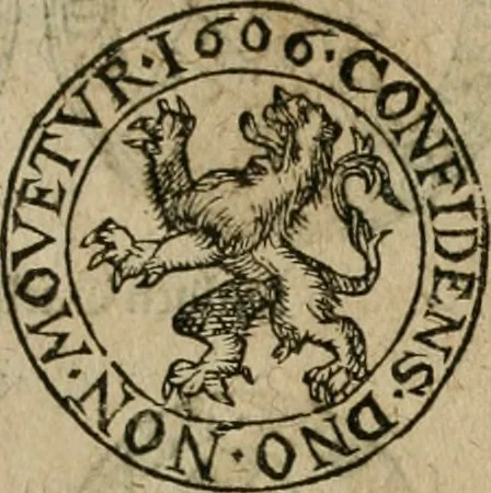 An illustration from Ordonnancie ende instructie naer de welcke voort-aen hen moeten reguleren die ghesworen wisselaers ofte collecteurs vande goude ende silvere penningen, wesende verboden, gheschroyt, te licht oft te seer versleten, ende oversulex verclaert ende ghehouden voor billoen, daer toe geoommitteert om de selve te leveren inde munten van Sijne Majesteyt, ende al daer bekeert te worden in penninghen van hunnen slaghe, 1633, leaf 220