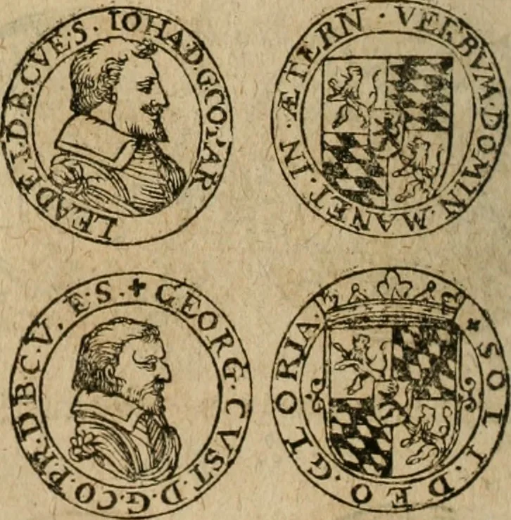 An illustration from Ordonnancie ende instructie naer de welcke voort-aen hen moeten reguleren die ghesworen wisselaers ofte collecteurs vande goude ende silvere penningen, wesende verboden, gheschroyt, te licht oft te seer versleten, ende oversulex verclaert ende ghehouden voor billoen, daer toe geoommitteert om de selve te leveren inde munten van Sijne Majesteyt, ende al daer bekeert te worden in penninghen van hunnen slaghe, 1633, leaf 221
