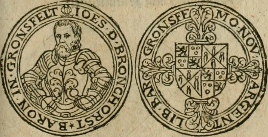 An illustration from Ordonnancie ende instructie naer de welcke voort-aen hen moeten reguleren die ghesworen wisselaers ofte collecteurs vande goude ende silvere penningen, wesende verboden, gheschroyt, te licht oft te seer versleten, ende oversulex verclaert ende ghehouden voor billoen, daer toe geoommitteert om de selve te leveren inde munten van Sijne Majesteyt, ende al daer bekeert te worden in penninghen van hunnen slaghe, 1633, leaf 232