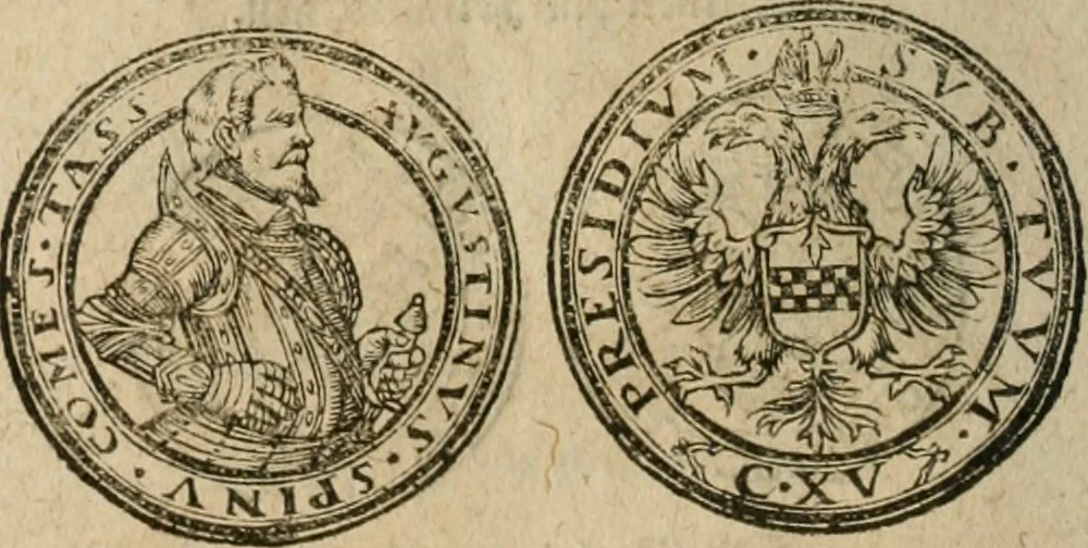 An illustration from Ordonnancie ende instructie naer de welcke voort-aen hen moeten reguleren die ghesworen wisselaers ofte collecteurs vande goude ende silvere penningen, wesende verboden, gheschroyt, te licht oft te seer versleten, ende oversulex verclaert ende ghehouden voor billoen, daer toe geoommitteert om de selve te leveren inde munten van Sijne Majesteyt, ende al daer bekeert te worden in penninghen van hunnen slaghe, 1633, leaf 235