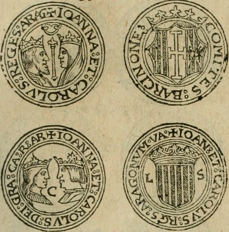 An illustration from Ordonnancie ende instructie naer de welcke voort-aen hen moeten reguleren die ghesworen wisselaers ofte collecteurs vande goude ende silvere penningen, wesende verboden, gheschroyt, te licht oft te seer versleten, ende oversulex verclaert ende ghehouden voor billoen, daer toe geoommitteert om de selve te leveren inde munten van Sijne Majesteyt, ende al daer bekeert te worden in penninghen van hunnen slaghe, 1633, leaf 50