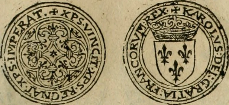 An illustration from Ordonnancie ende instructie naer de welcke voort-aen hen moeten reguleren die ghesworen wisselaers ofte collecteurs vande goude ende silvere penningen, wesende verboden, gheschroyt, te licht oft te seer versleten, ende oversulex verclaert ende ghehouden voor billoen, daer toe geoommitteert om de selve te leveren inde munten van Sijne Majesteyt, ende al daer bekeert te worden in penninghen van hunnen slaghe, 1633, leaf 52