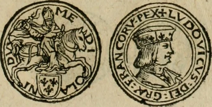 An illustration from Ordonnancie ende instructie naer de welcke voort-aen hen moeten reguleren die ghesworen wisselaers ofte collecteurs vande goude ende silvere penningen, wesende verboden, gheschroyt, te licht oft te seer versleten, ende oversulex verclaert ende ghehouden voor billoen, daer toe geoommitteert om de selve te leveren inde munten van Sijne Majesteyt, ende al daer bekeert te worden in penninghen van hunnen slaghe, 1633, leaf 60