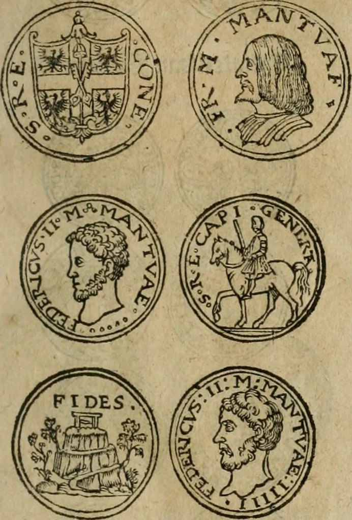 An illustration from Ordonnancie ende instructie naer de welcke voort-aen hen moeten reguleren die ghesworen wisselaers ofte collecteurs vande goude ende silvere penningen, wesende verboden, gheschroyt, te licht oft te seer versleten, ende oversulex verclaert ende ghehouden voor billoen, daer toe geoommitteert om de selve te leveren inde munten van Sijne Majesteyt, ende al daer bekeert te worden in penninghen van hunnen slaghe, 1633, leaf 74