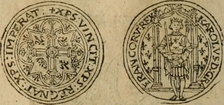 An illustration from Ordonnancie ende instructie naer de welcke voort-aen hen moeten reguleren die ghesworen wisselaers ofte collecteurs vande goude ende silvere penningen, wesende verboden, gheschroyt, te licht oft te seer versleten, ende oversulex verclaert ende ghehouden voor billoen, daer toe geoommitteert om de selve te leveren inde munten van Sijne Majesteyt, ende al daer bekeert te worden in penninghen van hunnen slaghe, 1633, leaf 77