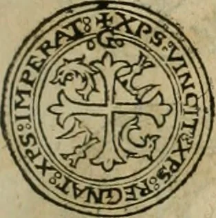 An illustration from Ordonnancie ende instructie naer de welcke voort-aen hen moeten reguleren die ghesworen wisselaers ofte collecteurs vande goude ende silvere penningen, wesende verboden, gheschroyt, te licht oft te seer versleten, ende oversulex verclaert ende ghehouden voor billoen, daer toe geoommitteert om de selve te leveren inde munten van Sijne Majesteyt, ende al daer bekeert te worden in penninghen van hunnen slaghe, 1633, leaf 82