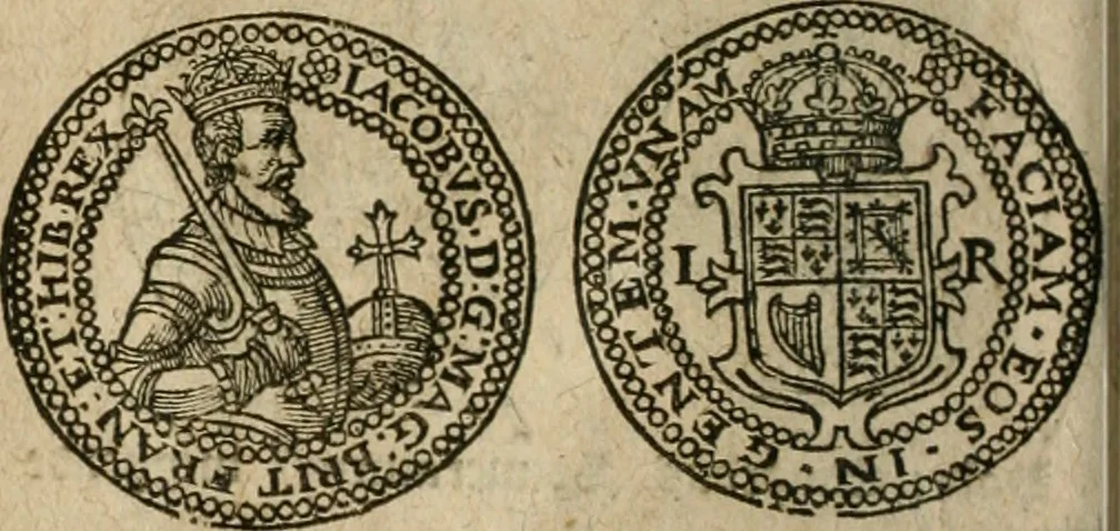 An illustration from Ordonnancie ende instructie naer de welcke voort-aen hen moeten reguleren die ghesworen wisselaers ofte collecteurs vande goude ende silvere penningen, wesende verboden, gheschroyt, te licht oft te seer versleten, ende oversulex verclaert ende ghehouden voor billoen, daer toe geoommitteert om de selve te leveren inde munten van Sijne Majesteyt, ende al daer bekeert te worden in penninghen van hunnen slaghe, 1633, leaf 87