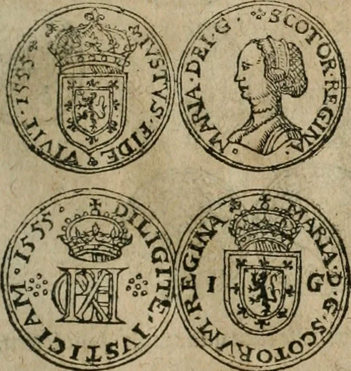 An illustration from Ordonnancie ende instructie naer de welcke voort-aen hen moeten reguleren die ghesworen wisselaers ofte collecteurs vande goude ende silvere penningen, wesende verboden, gheschroyt, te licht oft te seer versleten, ende oversulex verclaert ende ghehouden voor billoen, daer toe geoommitteert om de selve te leveren inde munten van Sijne Majesteyt, ende al daer bekeert te worden in penninghen van hunnen slaghe, 1633, leaf 88