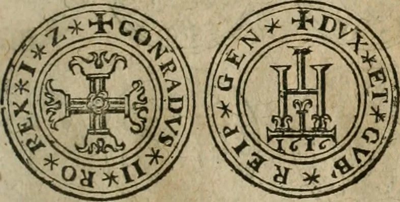An illustration from Ordonnancie ende instructie naer de welcke voort-aen hen moeten reguleren die ghesworen wisselaers ofte collecteurs vande goude ende silvere penningen, wesende verboden, gheschroyt, te licht oft te seer versleten, ende oversulex verclaert ende ghehouden voor billoen, daer toe geoommitteert om de selve te leveren inde munten van Sijne Majesteyt, ende al daer bekeert te worden in penninghen van hunnen slaghe, 1633, leaf 92