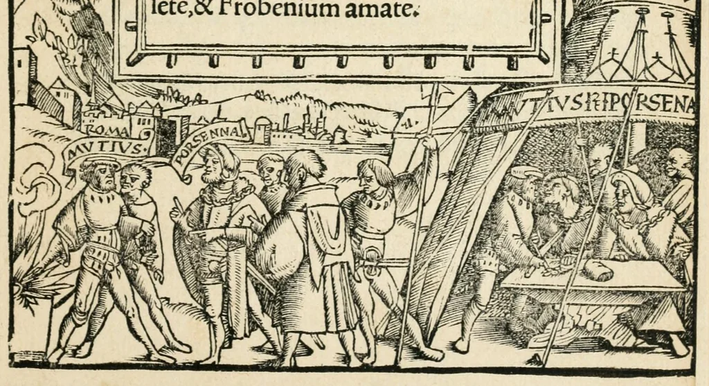 An illustration from Ori Apollinis niliaci Hieroglyphica, 1518, leaf 9