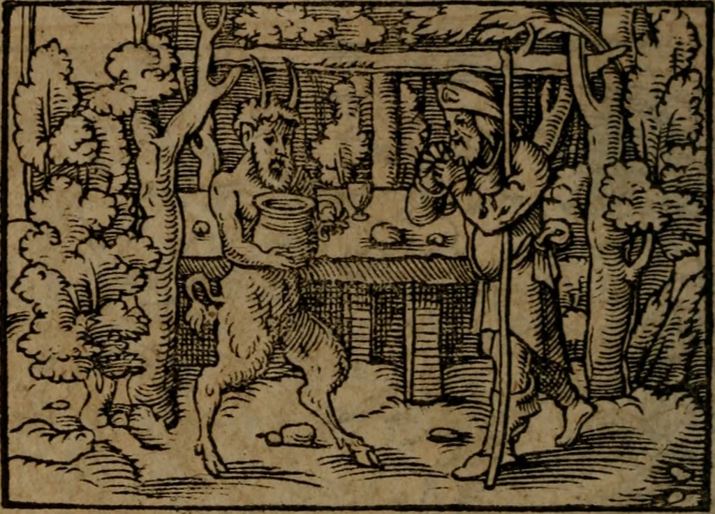 An illustration from Ori Apollinis Niliaci, De sacris Aegyptiorum notis, Aegyptiacè expressis : libri duo, iconibus illustrati, & aucti : nunc primùm in latinum ac gallicum sermonem conversi, 1574, leaf 359
