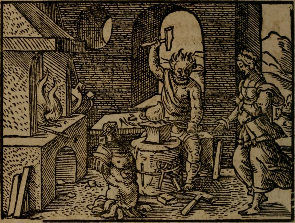 An illustration from Ori Apollinis Niliaci, De sacris Aegyptiorum notis, Aegyptiacè expressis : libri duo, iconibus illustrati, & aucti : nunc primùm in latinum ac gallicum sermonem conversi, 1574, leaf 469