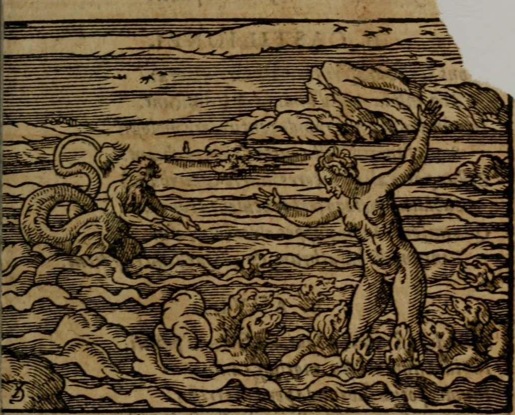 An illustration from Ori Apollinis Niliaci, De sacris Aegyptiorum notis, Aegyptiacè expressis : libri duo, iconibus illustrati, & aucti : nunc primùm in latinum ac gallicum sermonem conversi, 1574, leaf 498