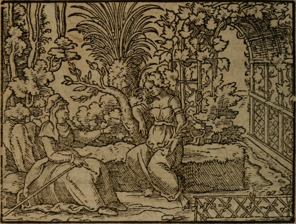 An illustration from Ori Apollinis Niliaci, De sacris Aegyptiorum notis, Aegyptiacè expressis : libri duo, iconibus illustrati, & aucti : nunc primùm in latinum ac gallicum sermonem conversi, 1574, leaf 513
