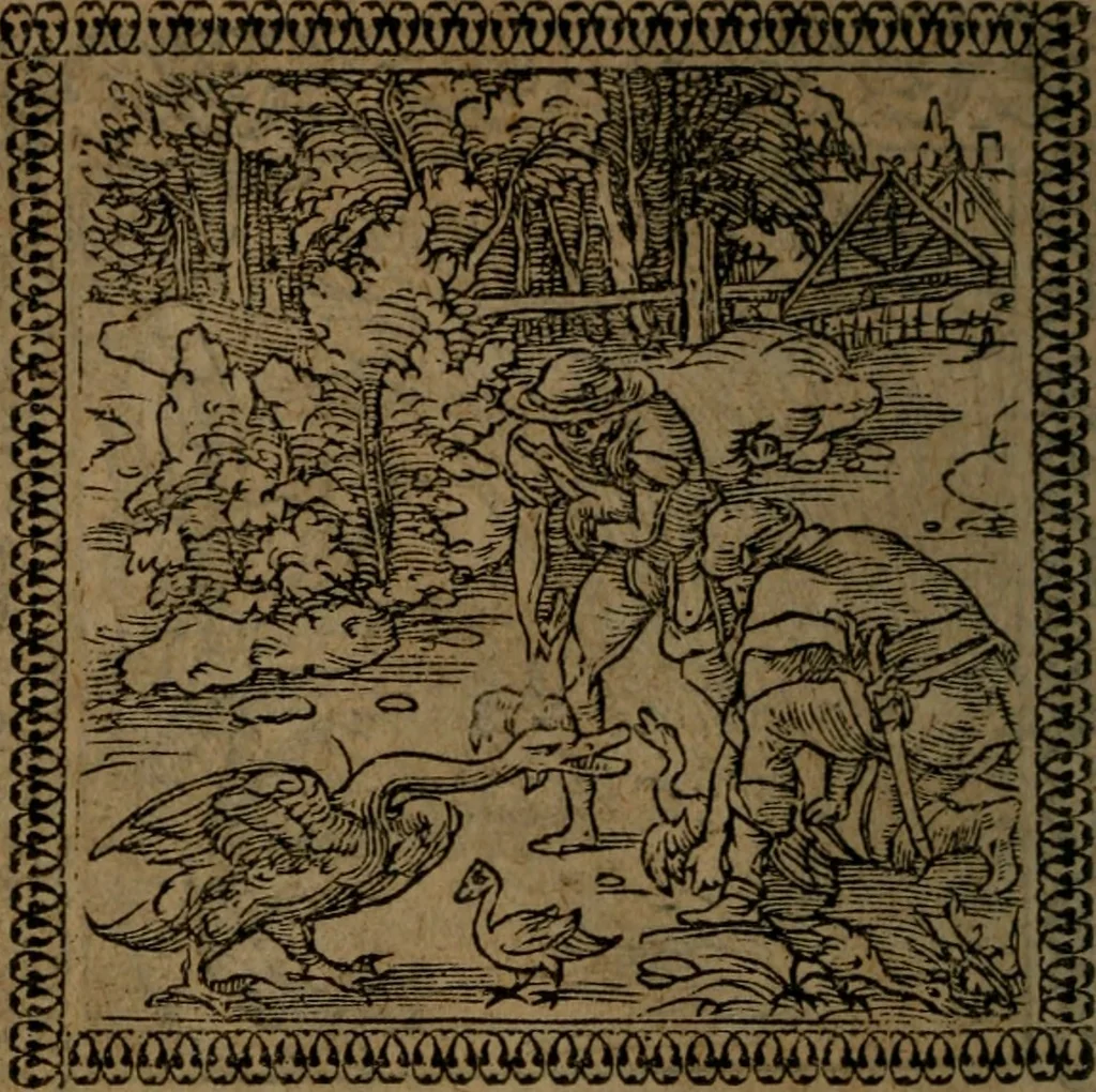 An illustration from Ori Apollinis Niliaci, De sacris Aegyptiorum notis, Aegyptiacè expressis : libri duo, iconibus illustrati, & aucti : nunc primùm in latinum ac gallicum sermonem conversi, 1574, leaf 83