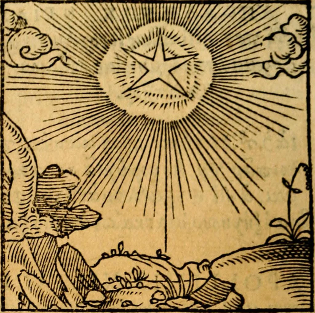 An illustration from Ori Apollonis Niliaci, de sacris notis & sculpturis libri duo, vbi ad fidem vetudti codicis manu scripti restituta sunt loca permulta, corrupta ante ac deplorata, 1551, leaf 125